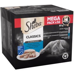 Sheba Classic Ocean Collection in Terrine Trays 32 pcs