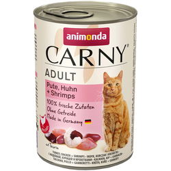 Animonda Adult Carny Turkey/Chicken/Shrimps 400 g 12 pcs