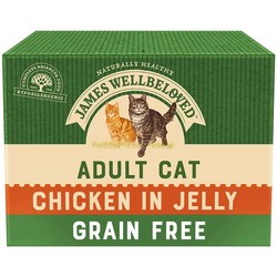 James Wellbeloved Adult Cat Chicken in Jelly 96 pcs