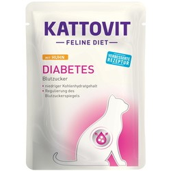 Kattovit Diabetes Pouch with Chicken 24 pcs