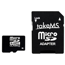 takeMS microSDHC Class 4 8Gb