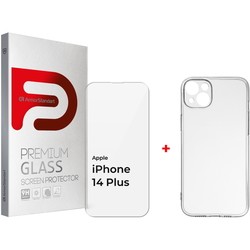 ArmorStandart Air Series for iPhone 14 Plus + Glass