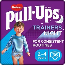 Huggies Pull-Ups Night Boy 2-4 / 36 pcs