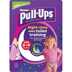 Huggies Pull-Ups Night Girl 2-4 / 13 pcs