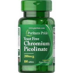 Puritans Pride Chromium Picolinate 200 mcg 100 tab