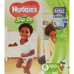 Huggies Little Movers Slip-On 6 / 100 pcs