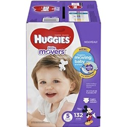 Huggies Little Movers 5 / 132 pcs