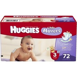 Huggies Little Movers 3 / 72 pcs