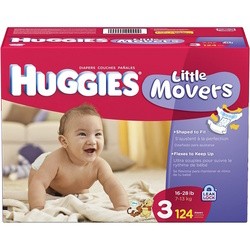 Huggies Little Movers 3 / 124 pcs