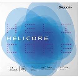DAddario Helicore Orchestral Double Bass 1/8 Medium