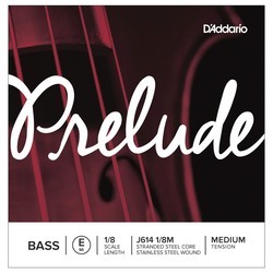 DAddario Prelude Single E Double Bass 1/8 Medium