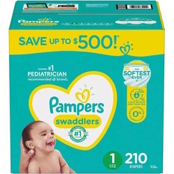 Pampers Swaddlers 1 / 210 pcs