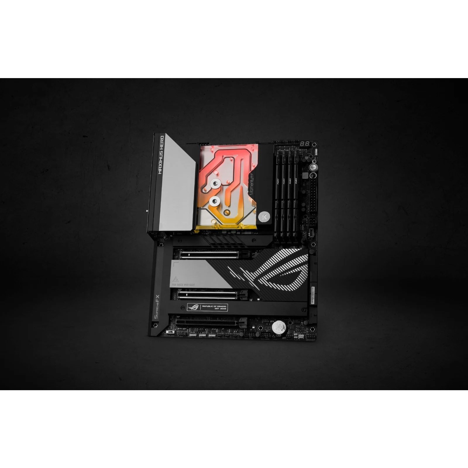 EKWB EK-Quantum Momentum² ROG Maximus Z790 Hero D-RGB - Plexi
