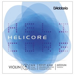DAddario Helicore Single A Titanium Wound Violin 4/4 Medium