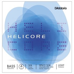 DAddario Helicore Pizzicato Double Bass Single A 3/4 Light
