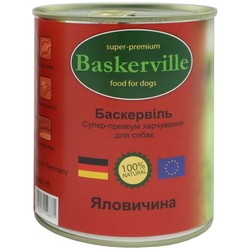 Baskerville Dog Canned with Beef 800 g