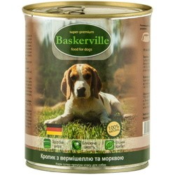 Baskerville Dog Canned with Rabbit/Noodles 400 g