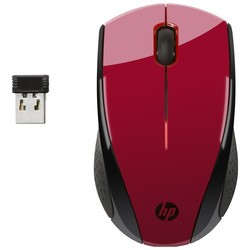 HP x3000 Wireless Mouse (красный)