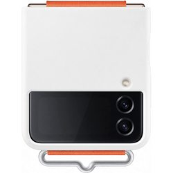 Samsung Silicone Cover with Strap for Galaxy Z Flip4