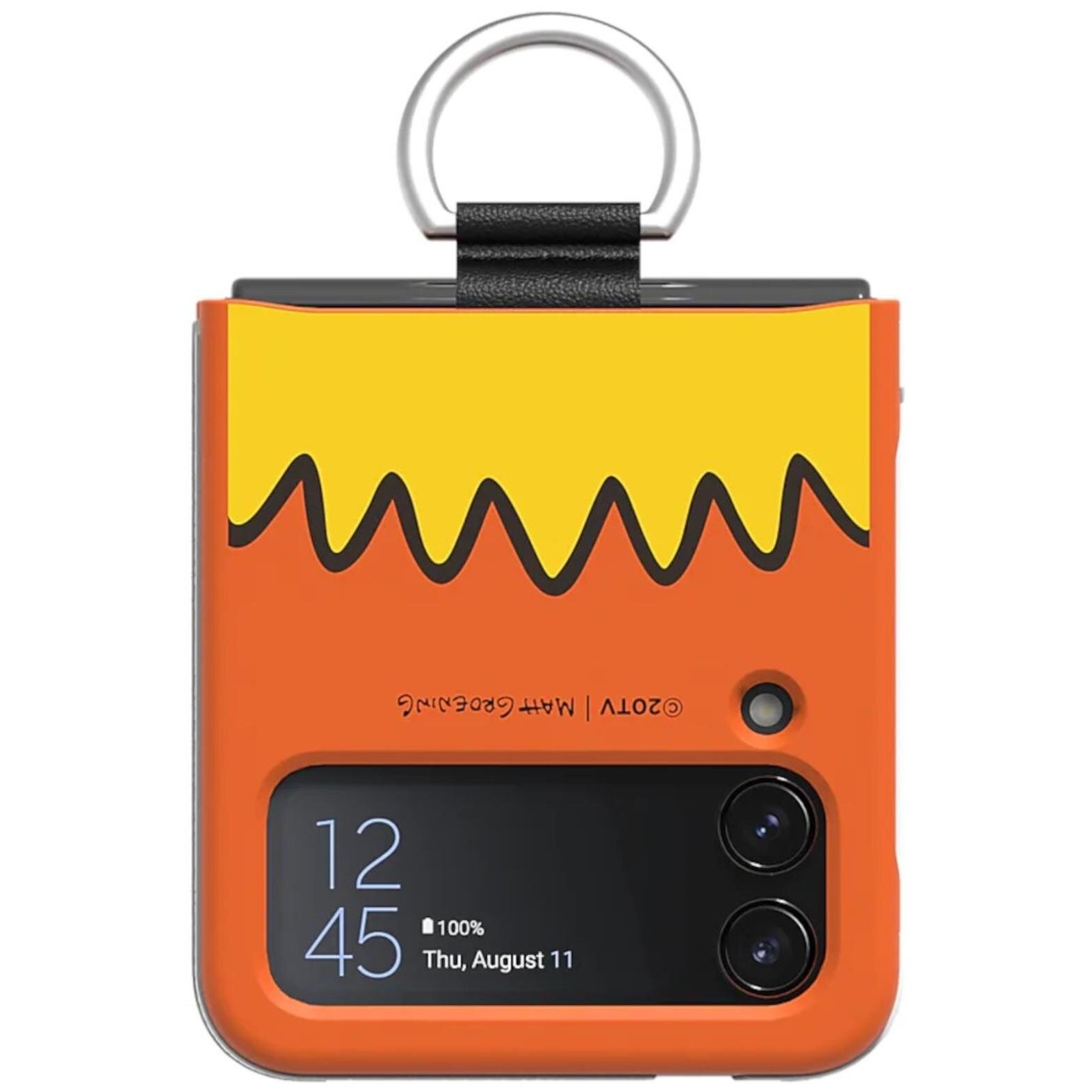 Samsung Bart Simpson Cover with Ring for Galaxy Z Flip4