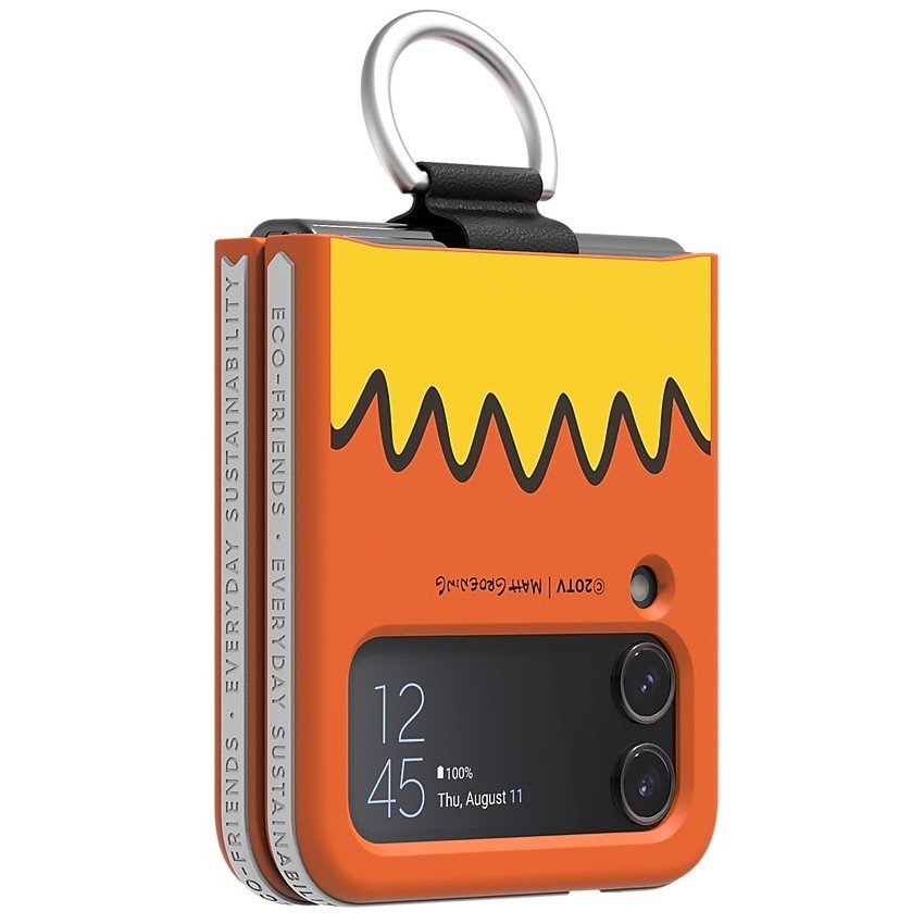 Samsung Bart Simpson Cover with Ring for Galaxy Z Flip4