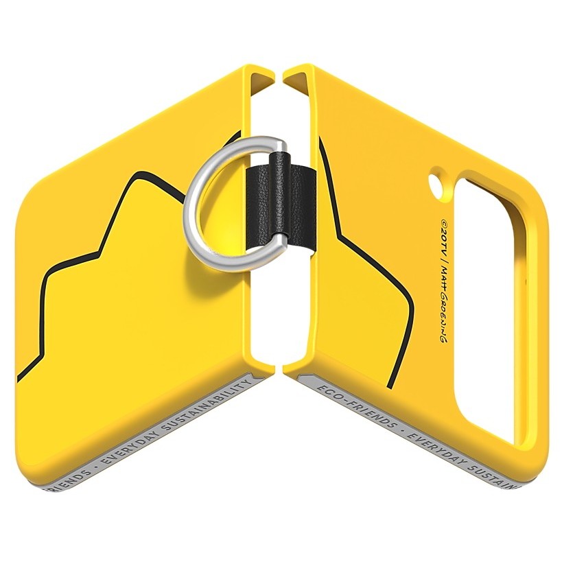 Samsung Lisa Simpson Cover with Ring for Galaxy Z Flip4