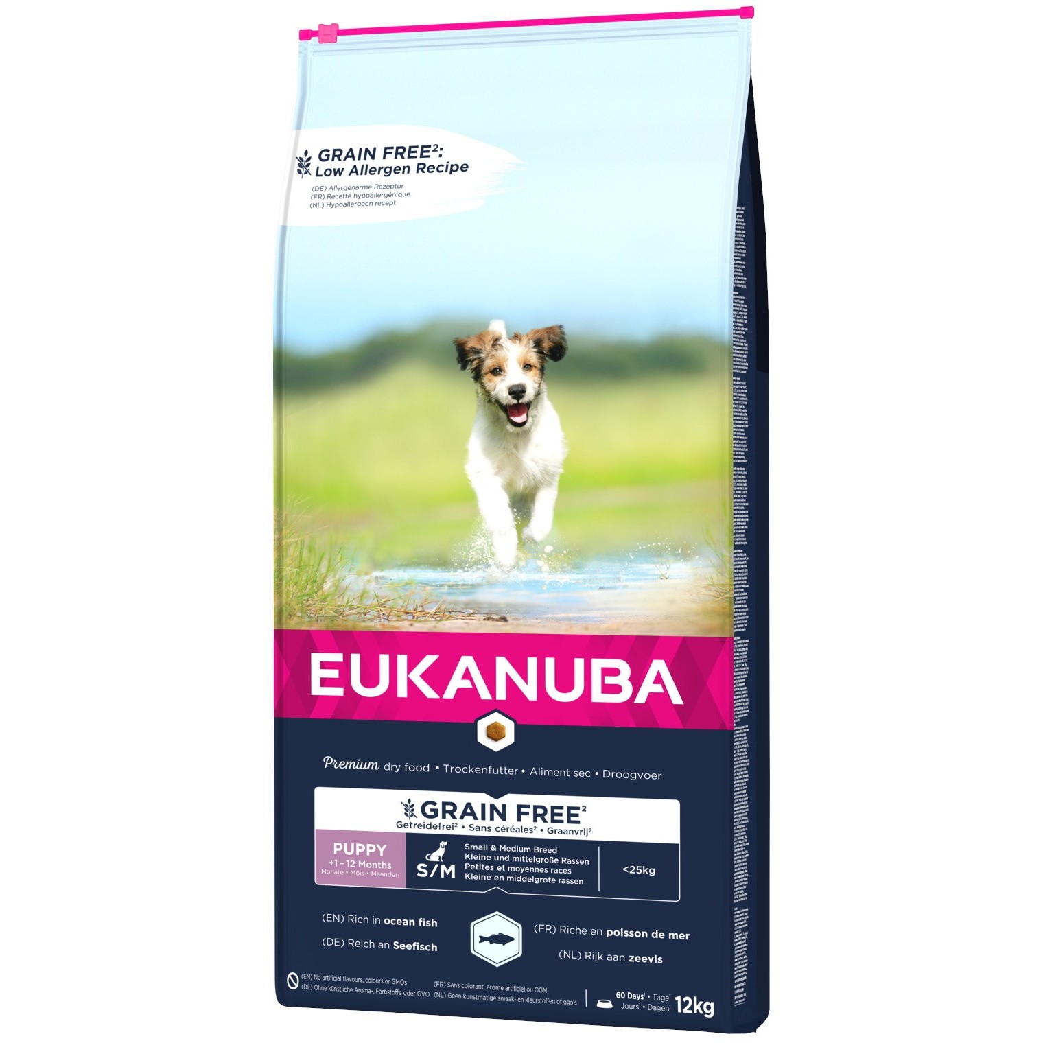 Eukanuba Grain Free Puppy Small/Medium Breed Ocean Fish 3 kg