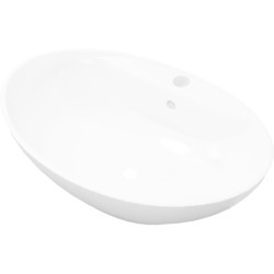 VidaXL Ceramic Basin Oval 140678