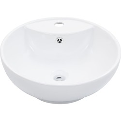 VidaXL Wash Basin with Overflow Ceramic 143903