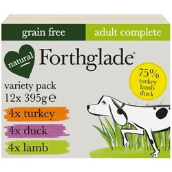 Forthglade Natural Wet Food 1+ Turkey/Lamb/Duck 12 pcs
