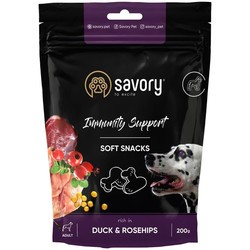 Savory Soft Snacks Immunity Support Duck/Rosehip 200 g