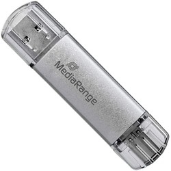 MediaRange USB 3.0 Combo flash drive, with USB Type-C 64Gb