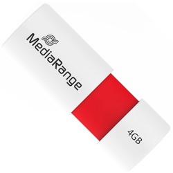 MediaRange USB 2.0 flash drive with slide mechanism 4Gb