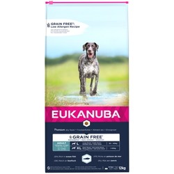 Eukanuba Grain Free Adult Large Breed Ocean Fish 12 kg