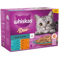 Whiskas Duo Surf/Turf in Jelly 48 pcs