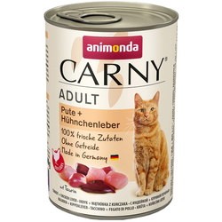 Animonda Adult Carny Turkey/Chicken Liver 400 g 6 pcs