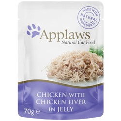 Applaws Adult Chicken/Liver Jelly Pouch 16 pcs