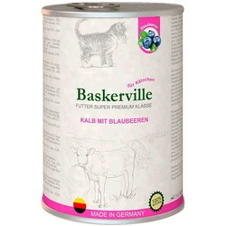 Baskerville Kitten Canned Veal/Backberries 400 g