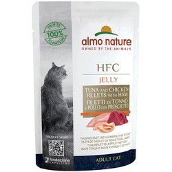 Almo Nature HFC Jelly Tuna and Chicken Fillets with Ham