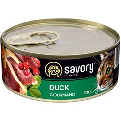 Savory Adult Cat Gourmand Duck Pate 100 g