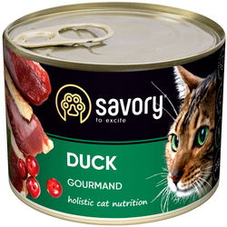 Savory Adult Cat Gourmand Duck Pate 200 g