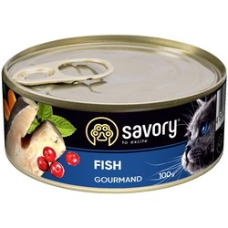 Savory Adult Cat Gourmand Fish Pate 100 g