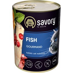 Savory Adult Cat Gourmand Fish Pate 400 g