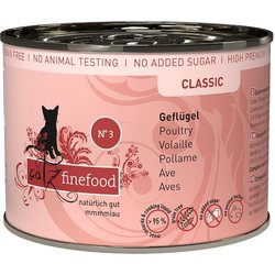 Catz Finefood Classic Canned Poultry 200 g 6 pcs