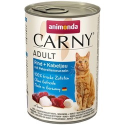 Animonda Adult Carny Beef/Cod with Parsley Roots 400 g 6 pcs