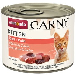 Animonda Kitten Carny Beef/Turkey 200 g 24 pcs