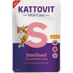 Kattovit Vital Care Sterilised Chicken 6 pcs