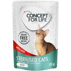 Concept for Life Sterilised Jelly Pouch Beef 48 pcs