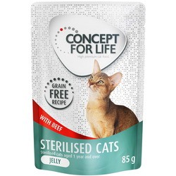 Concept for Life Sterilised Jelly Pouch Beef 24 pcs