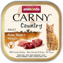 Animonda Adult Carny Country Turkey/Beef/Deer 32 pcs